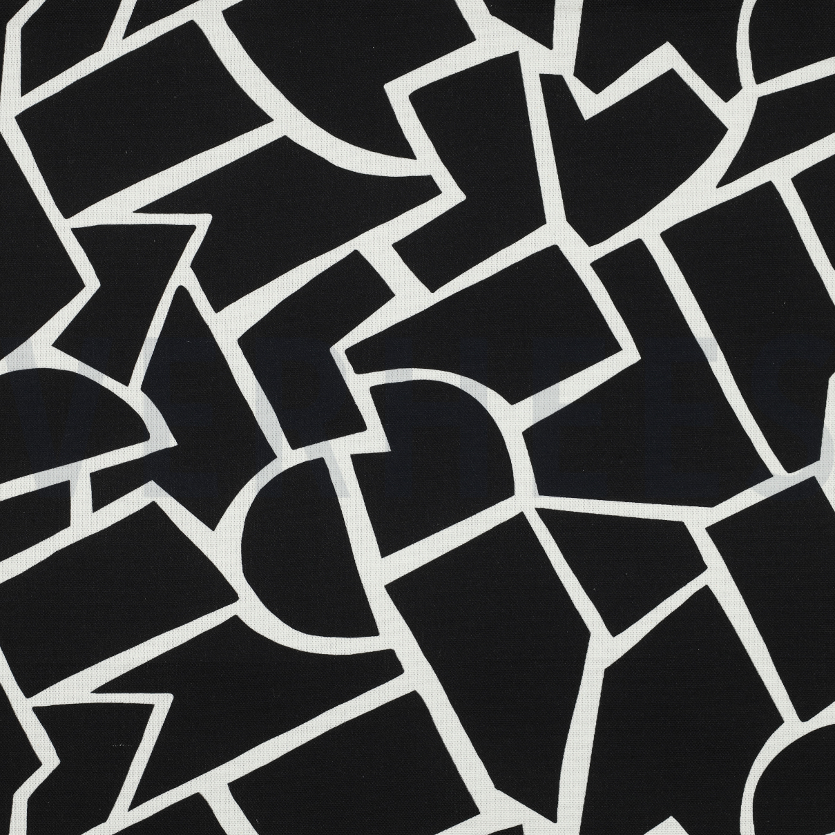 CANVAS ABSTRACT ZWART & WIT (high resolution)