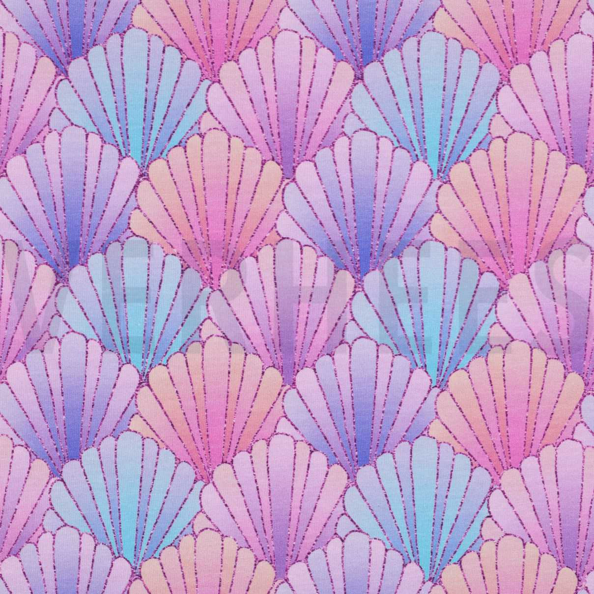 FRENCH TERRY DIGITAAL SCHELPEN PAARS (high resolution)