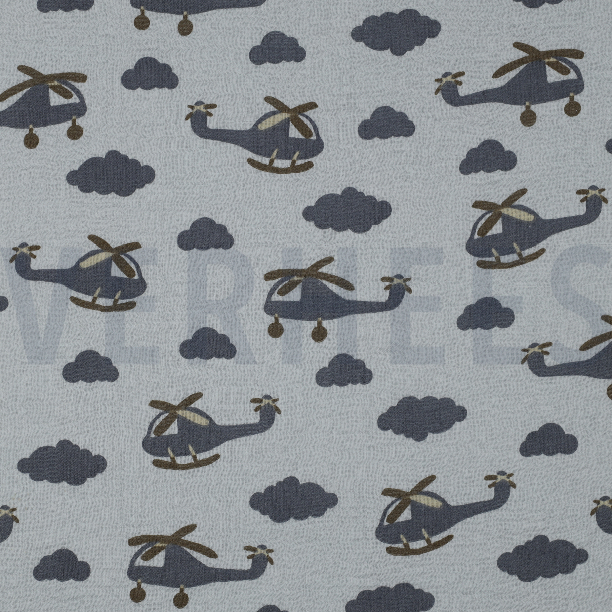 MUSSELIN HELIKOPTER HELLBLAU (high resolution)