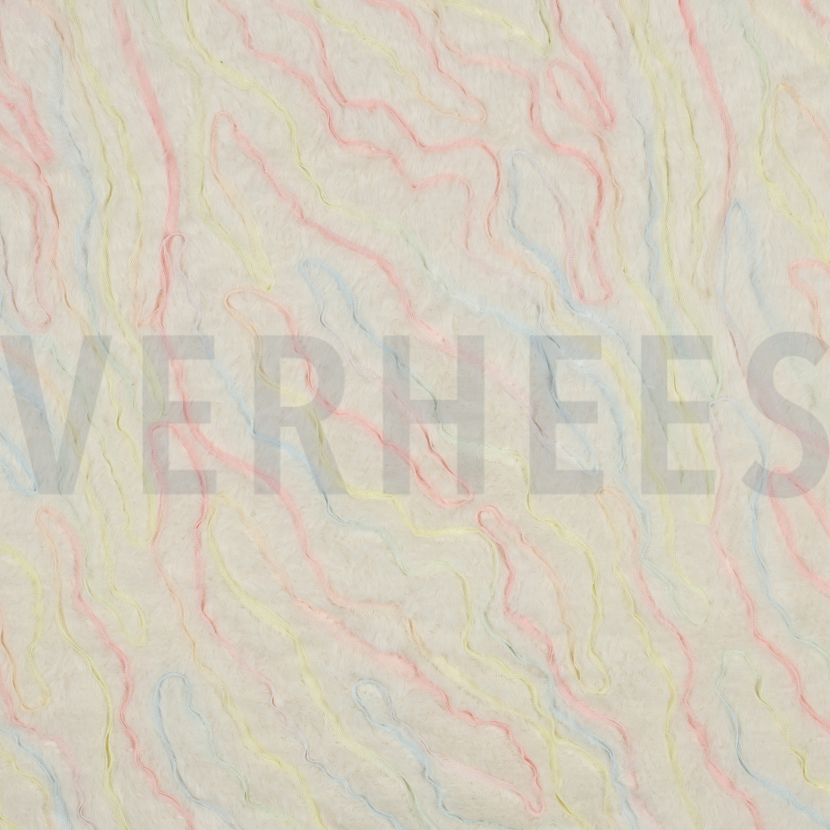 KUNSTPELZ MIT TÜLL ECRU (high resolution)