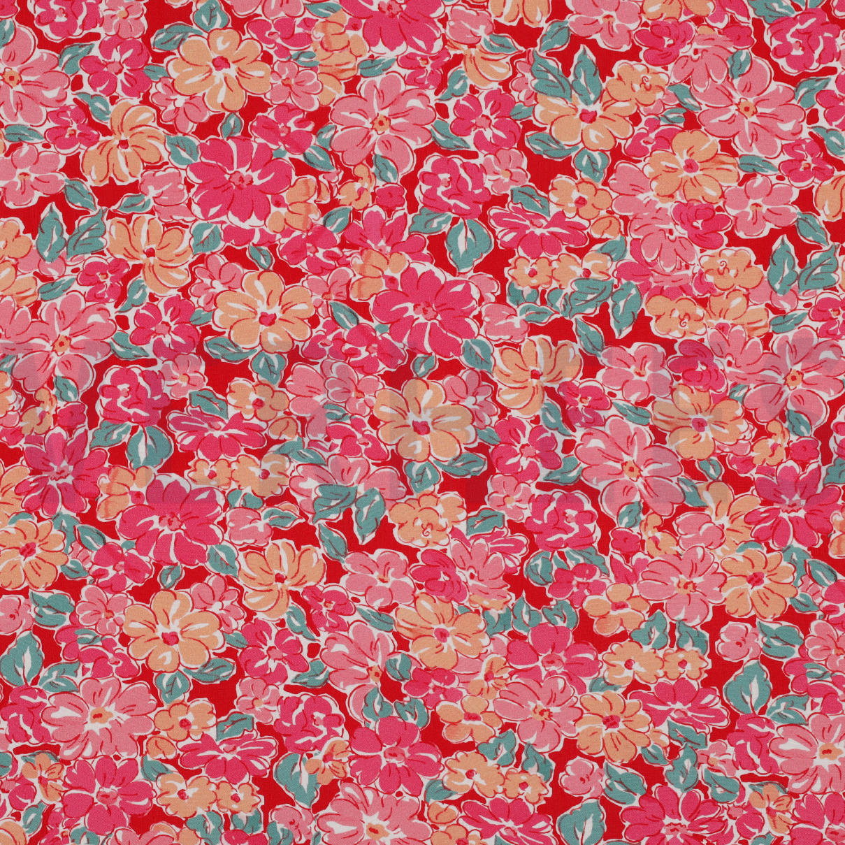 VISCOSE RADIANCE DIGITAAL BLOEMEN FUCHSIA (high resolution)