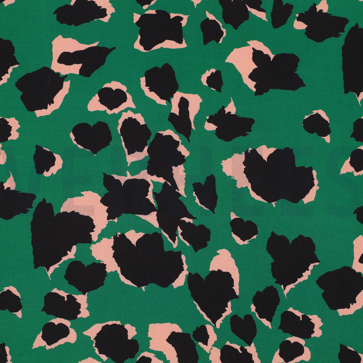 VISCOSE RADIANCE ANIMAL SKIN GREEN (high resolution)