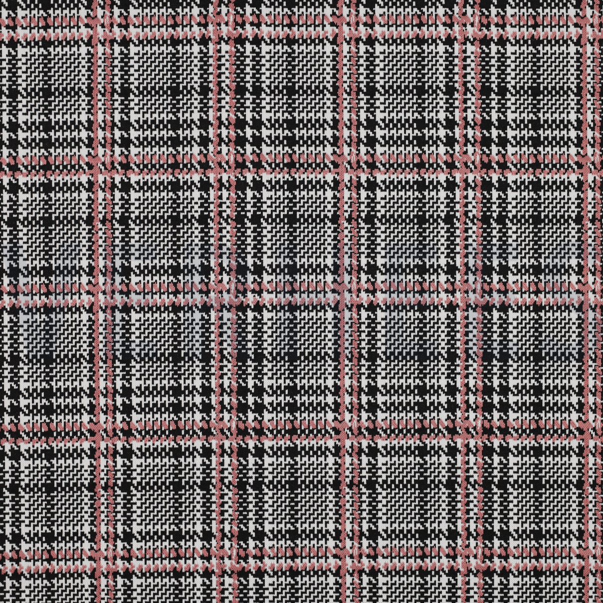 KNITTED JACQUARD BLACK/WHITE (high resolution)