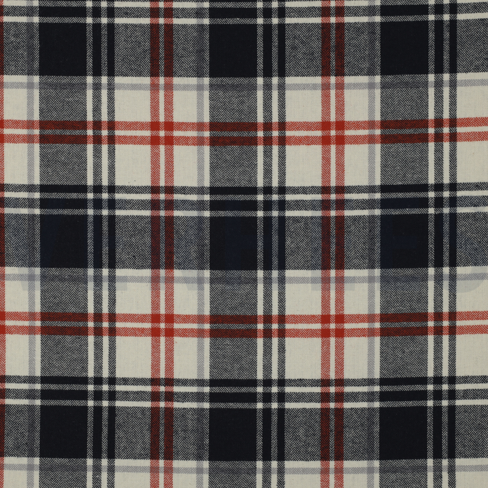 KATOEN GARENGEVERFD GEBORSTELDE RUITEN MARINEBLAUW (high resolution)