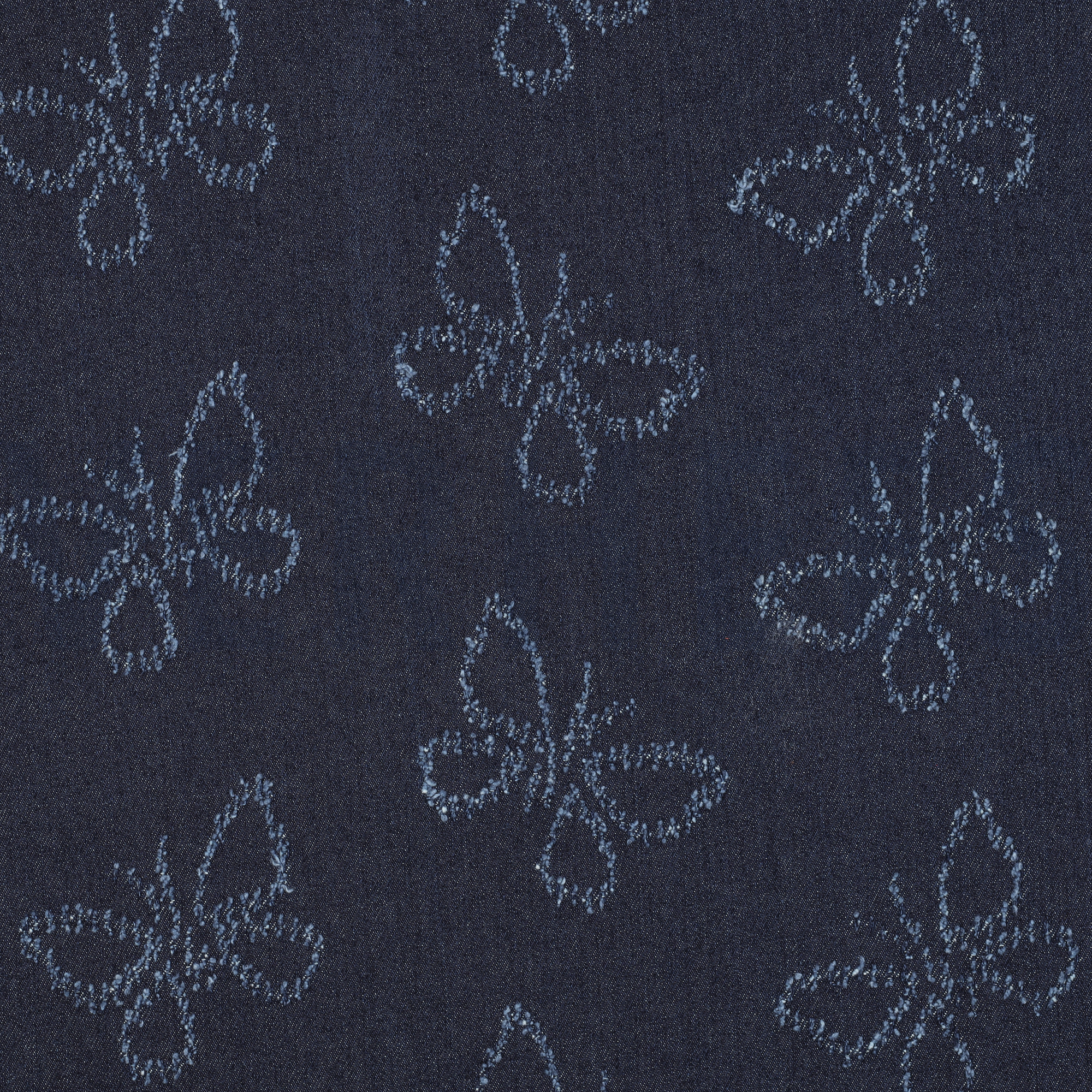 DENIM JACQUARD SCHMETTERLINGE BLAU (high resolution)