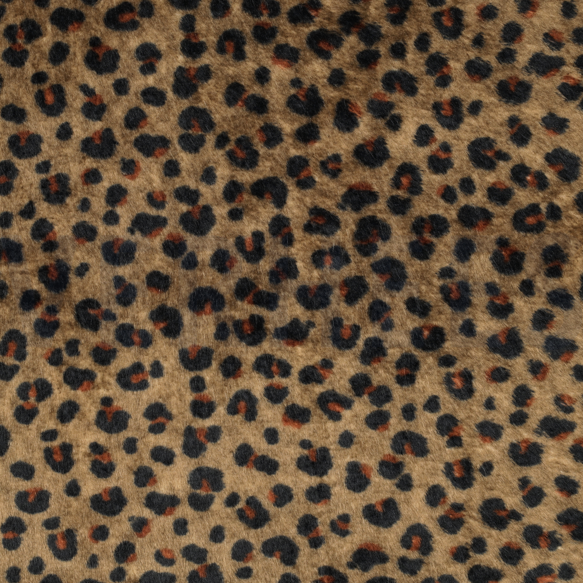 FLEECE BEIDSEITIG TIERHAUT BRAUN (high resolution)