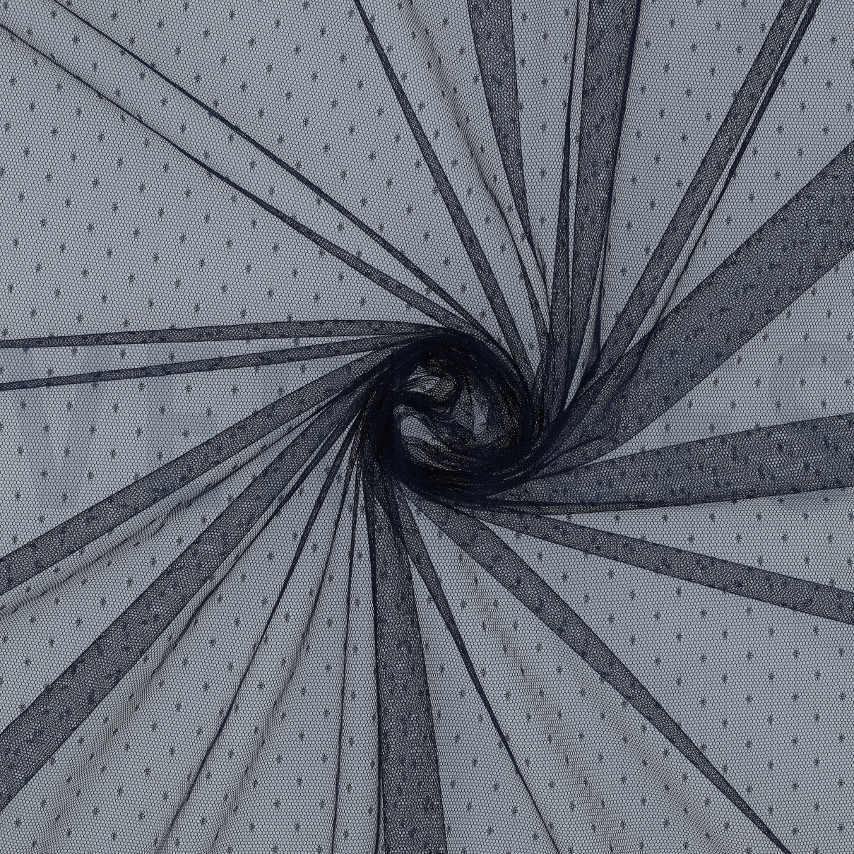FINE TULE DOTS NAVY (high resolution)