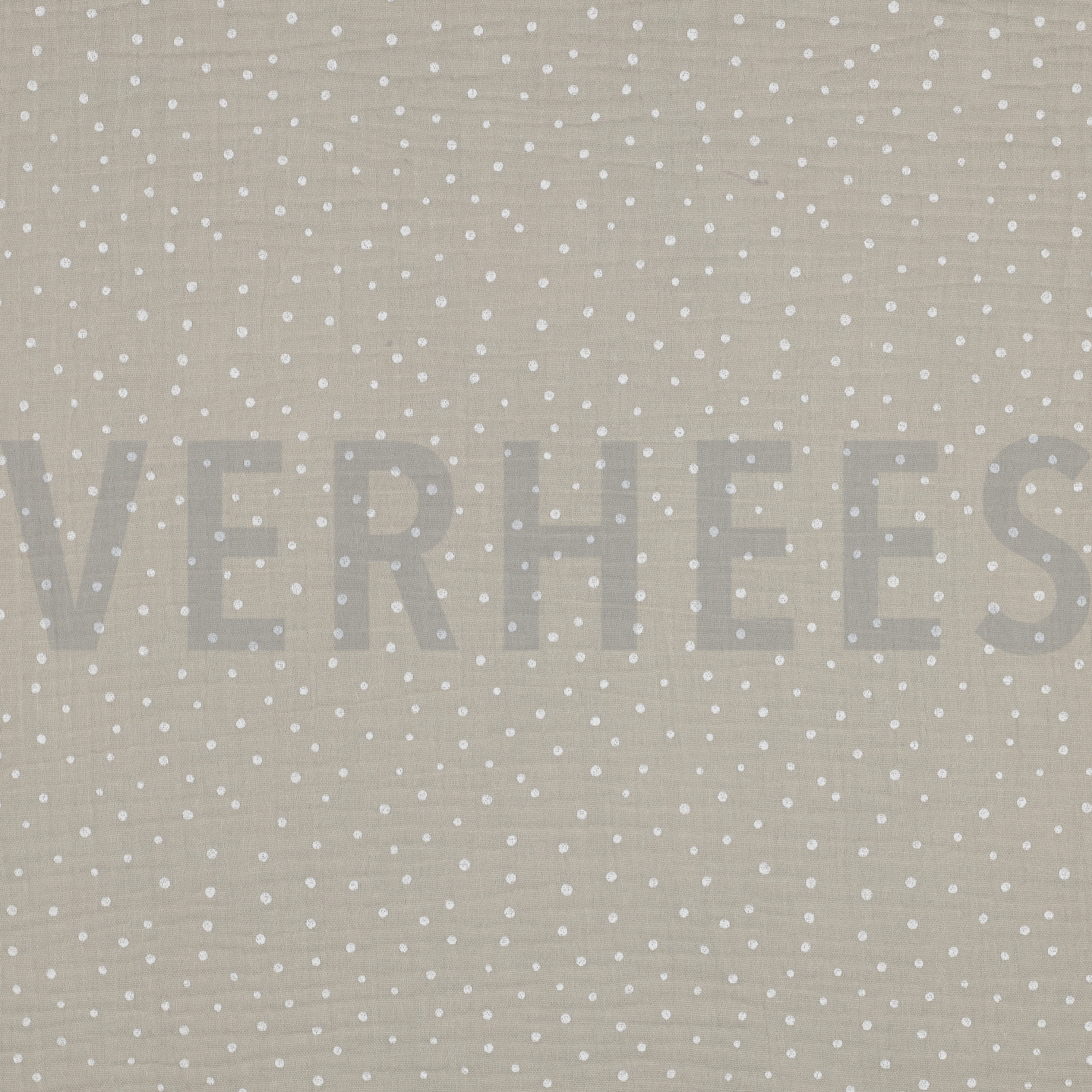 MUSSELIN KLEINE PUNKTE HELL SAND (high resolution)