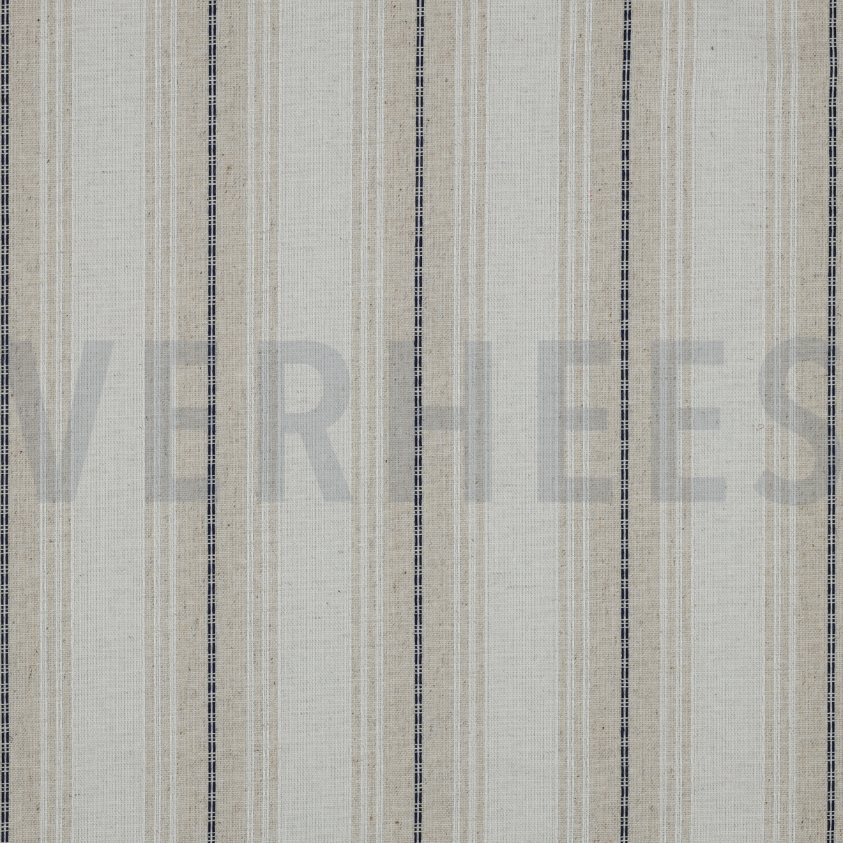 LINEN VISCOSE STRIPE NAVY (high resolution)