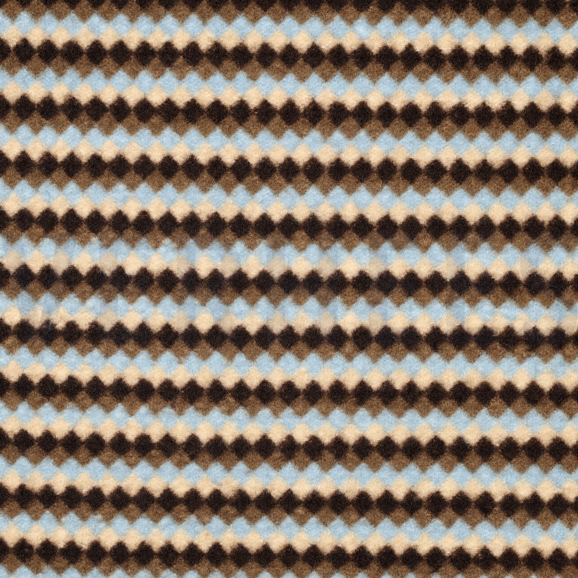 BOUCLÉ STRIPES BROWN (high resolution)
