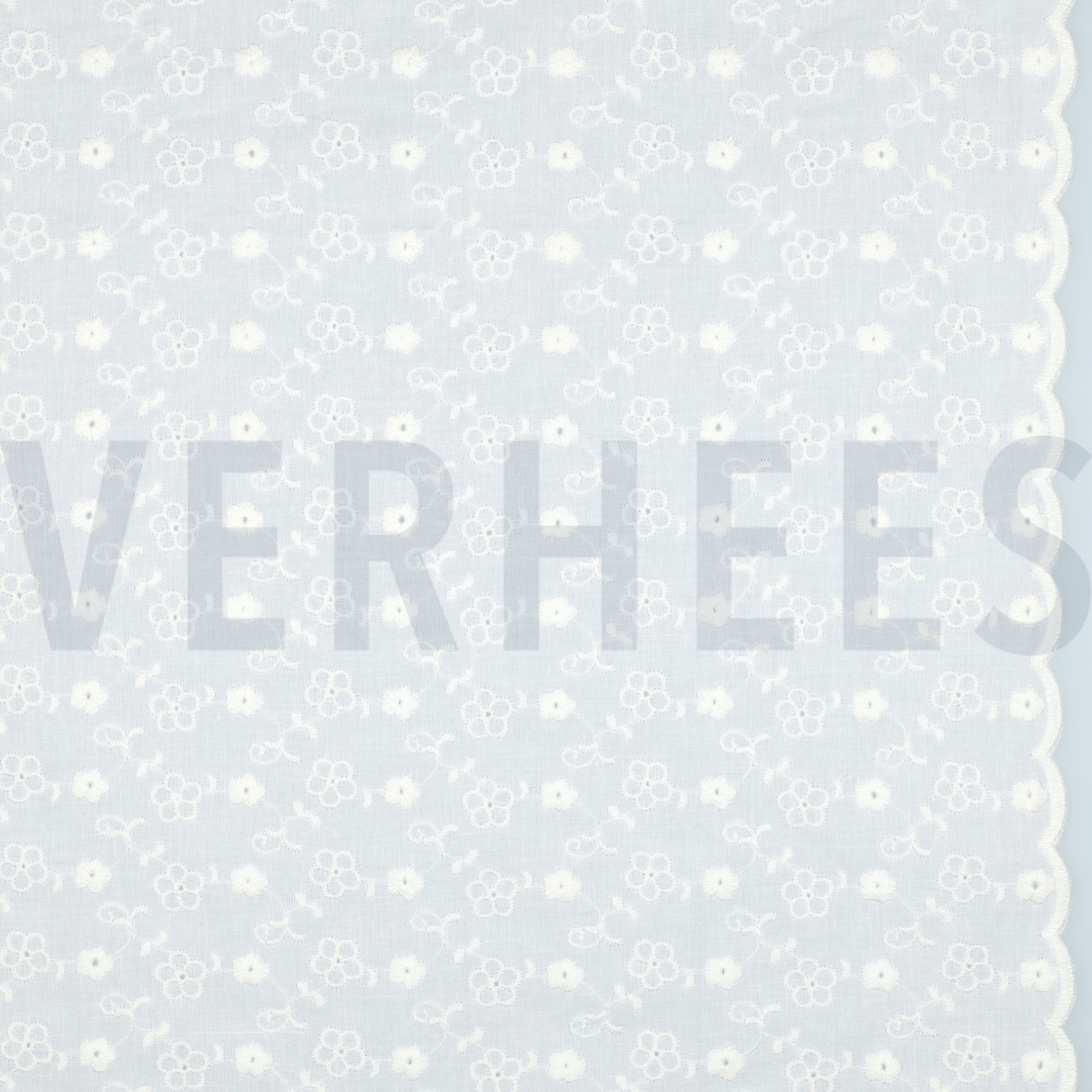 KATOEN EMBROIDERY TWEE-ZIJDIGE GOLFRAND WIT (high resolution)