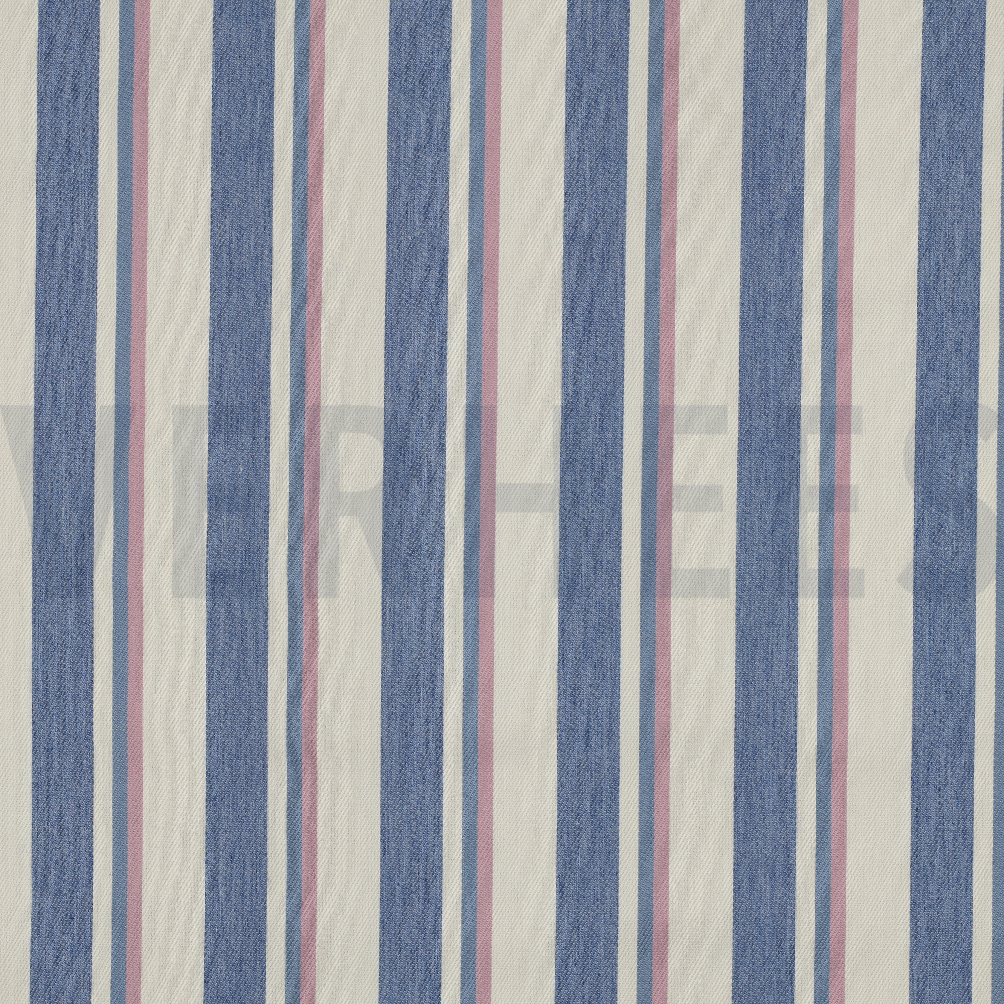 DENIM YARN DYED STRIPES PINK (high resolution)