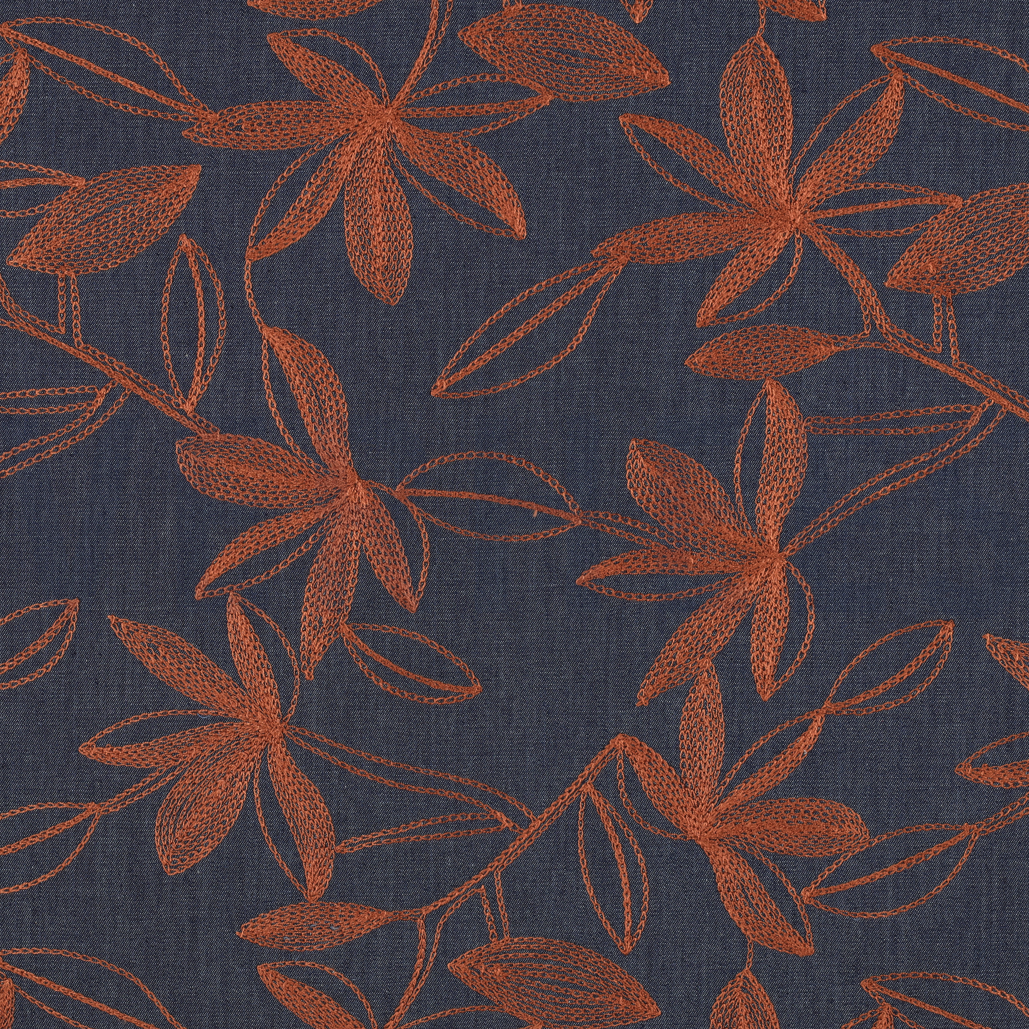 DENIM EMBROIDERY FLOWERS CAMEL (high resolution)