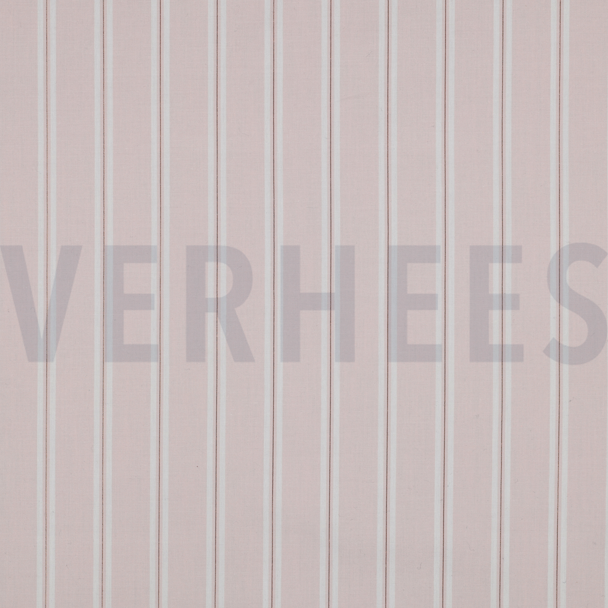 BAUMWOLLE GARNGEFÄRBT STREIFEN LUREX ROSÉ (high resolution)