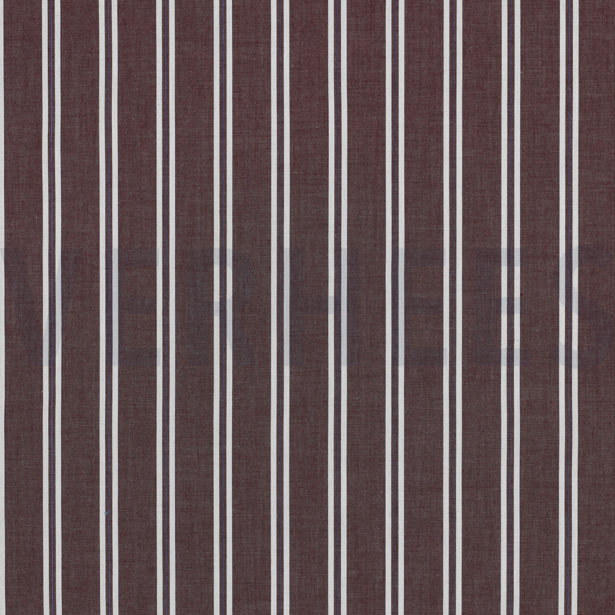 BAUMWOLLE GARNGEFÄRBT STREIFEN LUREX BORDEAUXROT (high resolution)