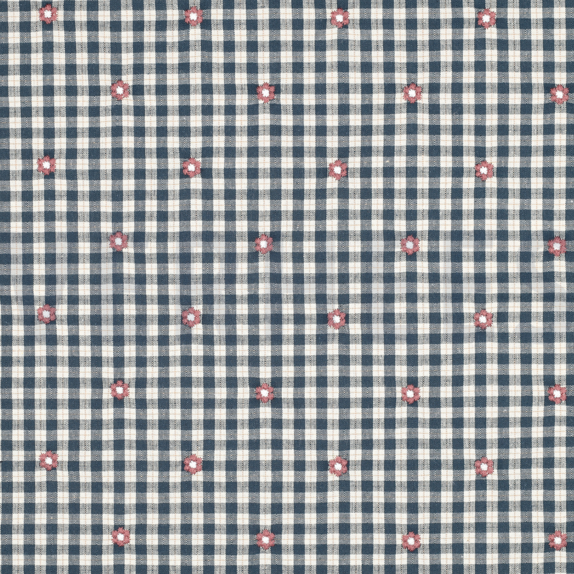 KATOEN VISCOSE EMBROIDERY BLOEMEN PETROL (high resolution)
