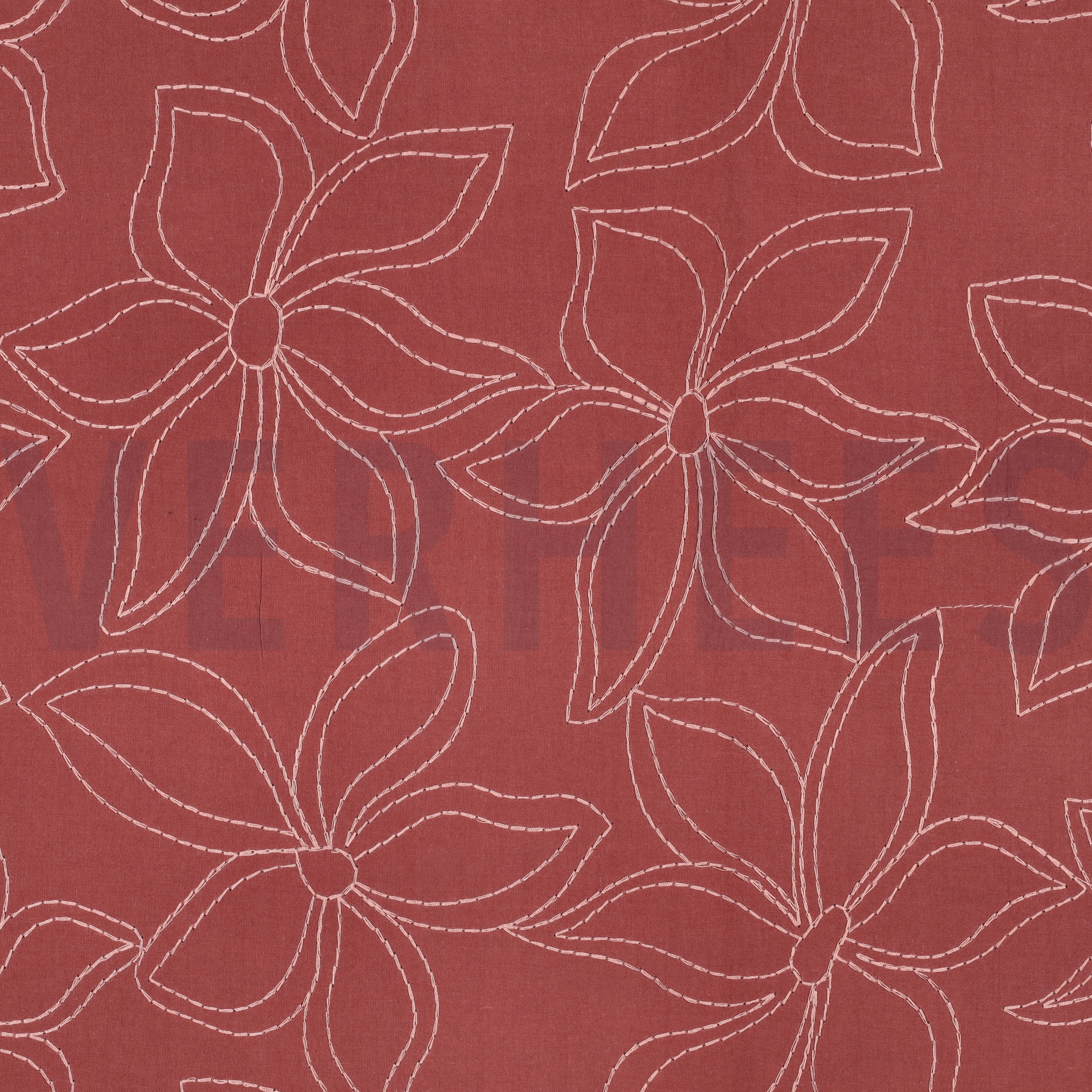 KATOEN GEWASSEN EMBROIDERY BLOEMEN BLUSH (high resolution)