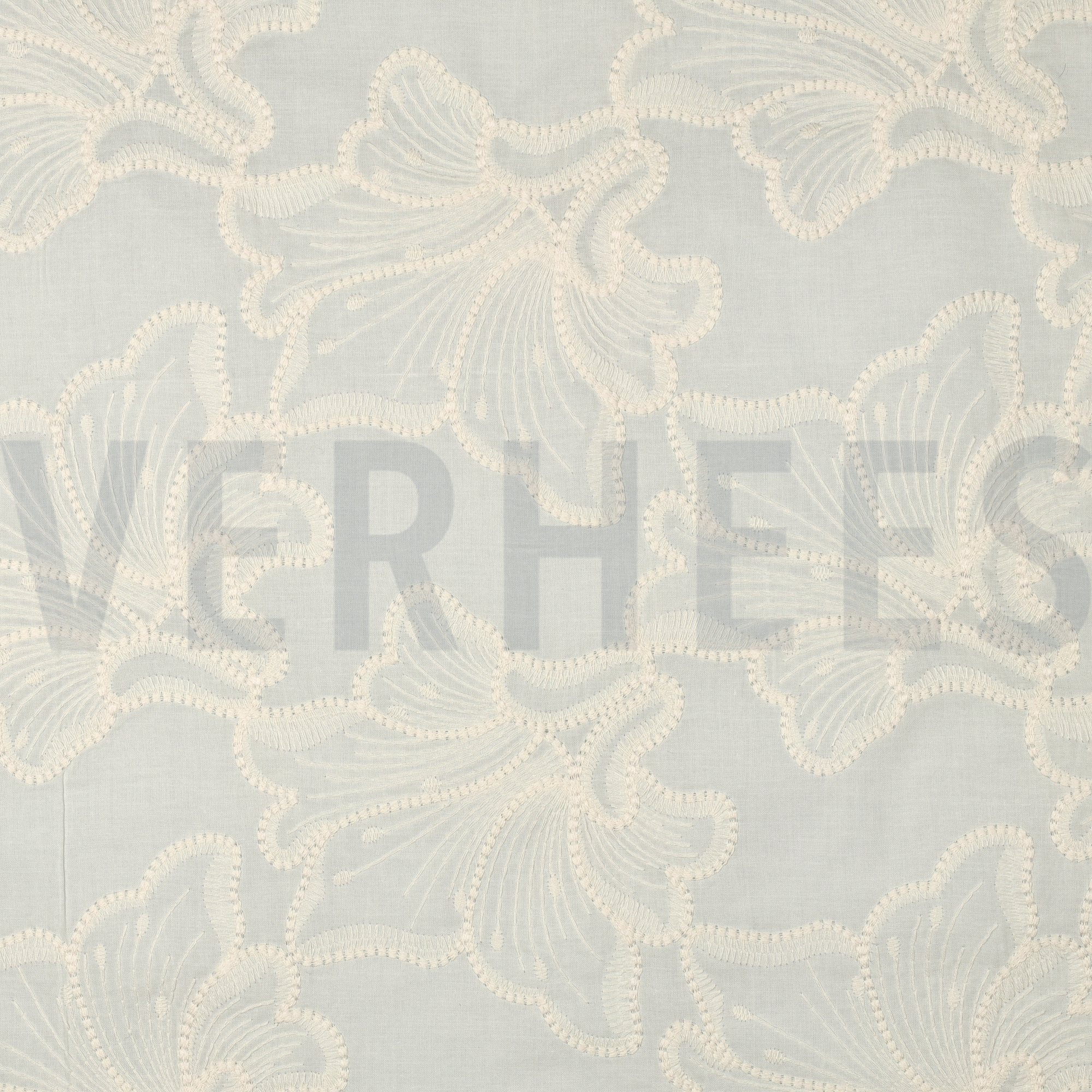 KATOEN EMBROIDERY BLOEMEN ECRU (high resolution)
