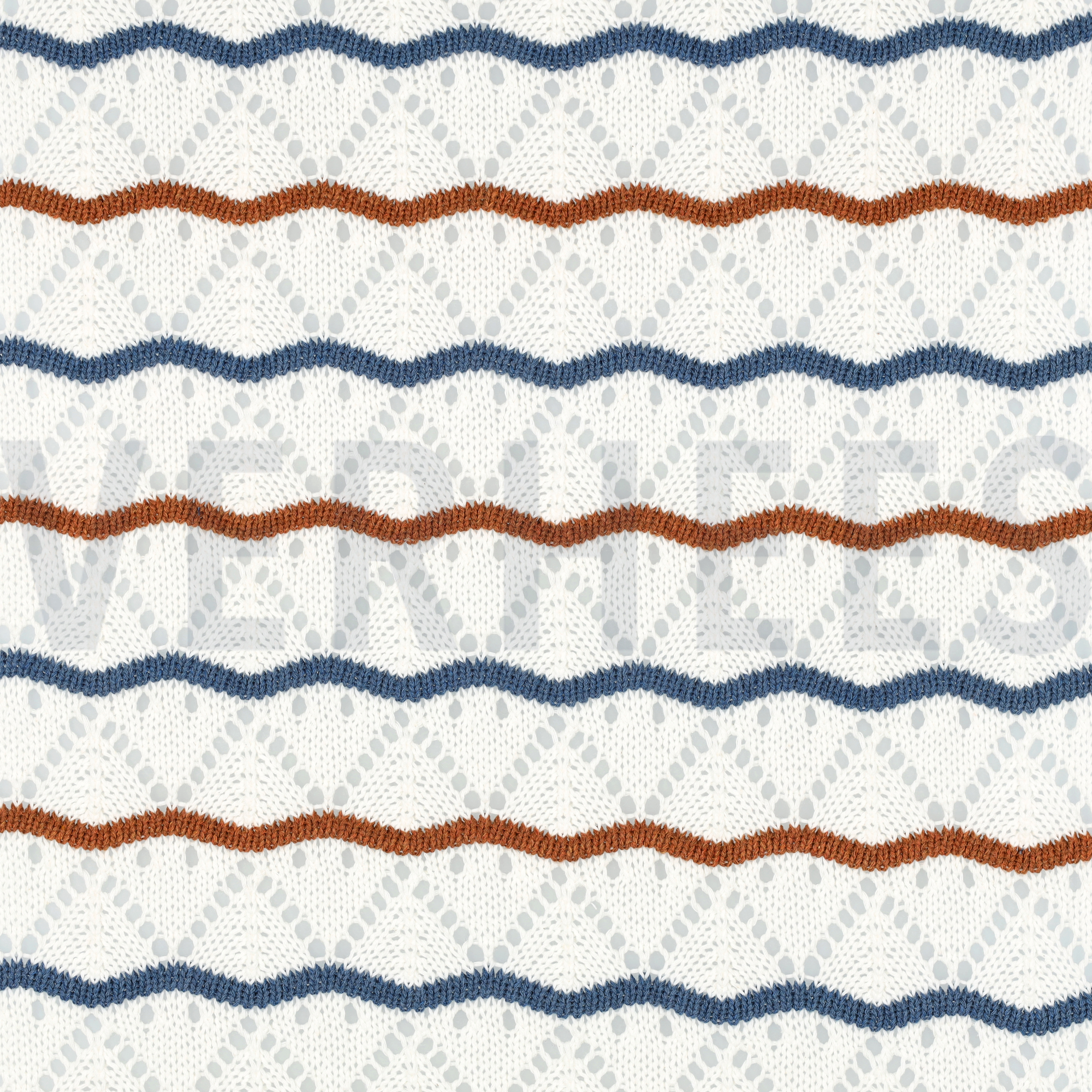JACQUARD TRICOTÉ AJOUR ECRU/CAMEL (high resolution)