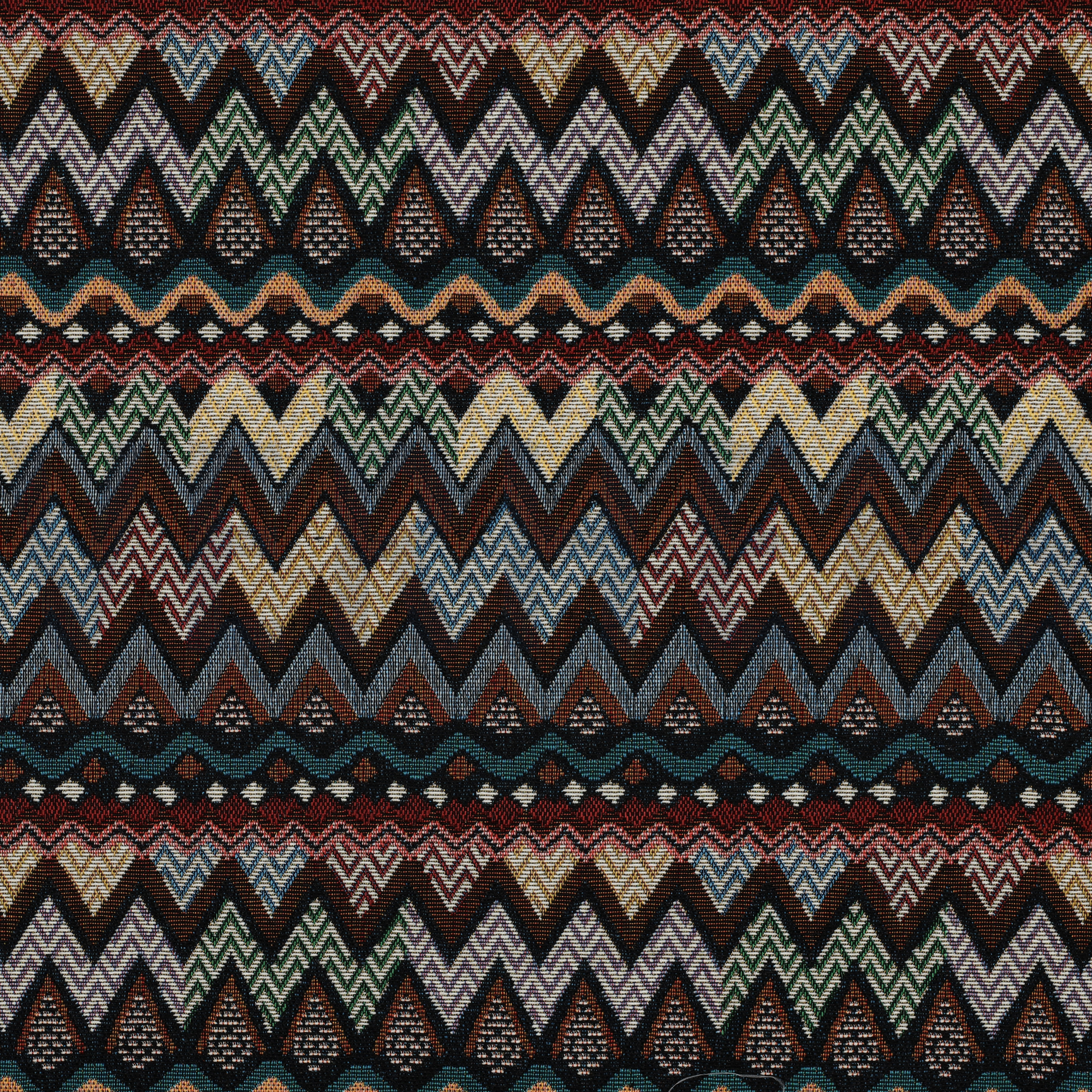 GOBELIN ZIGZAG MULTICOLORE (high resolution)
