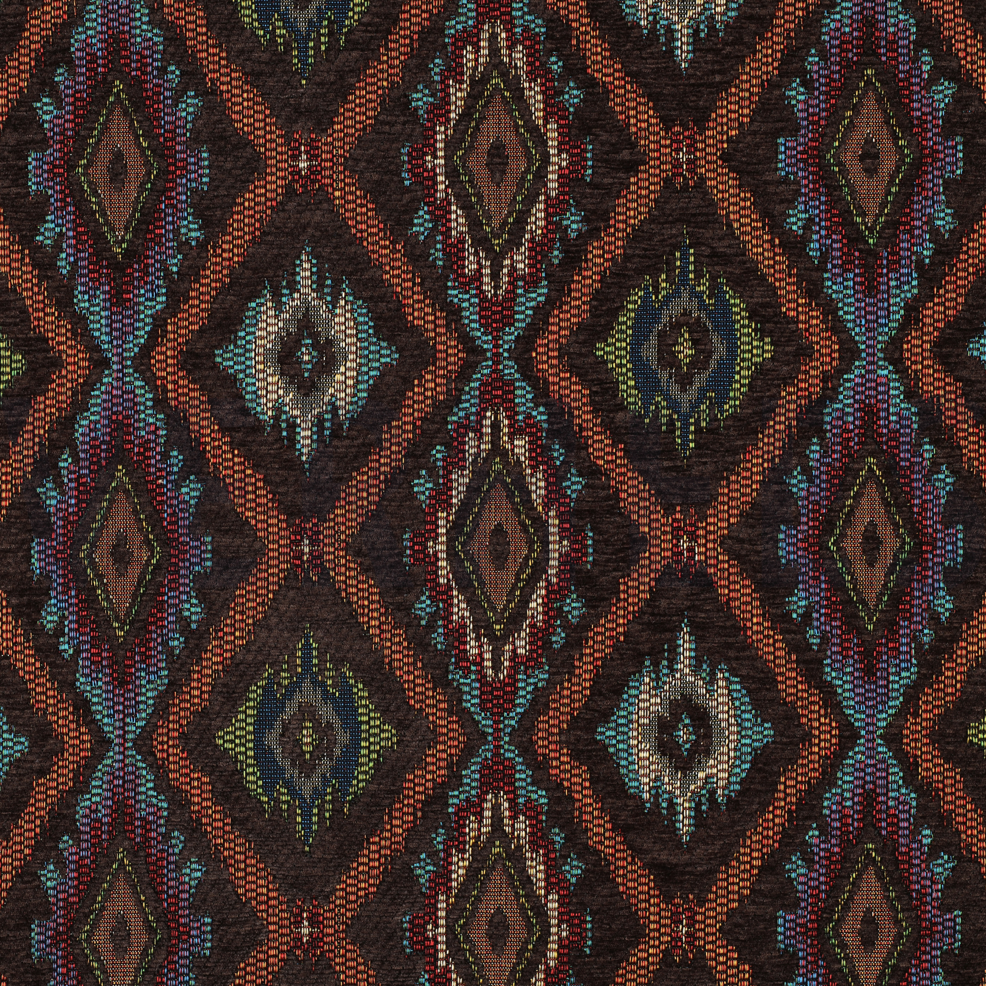 GOBELIN CHENILLE ABSTRACT BRUN (high resolution)