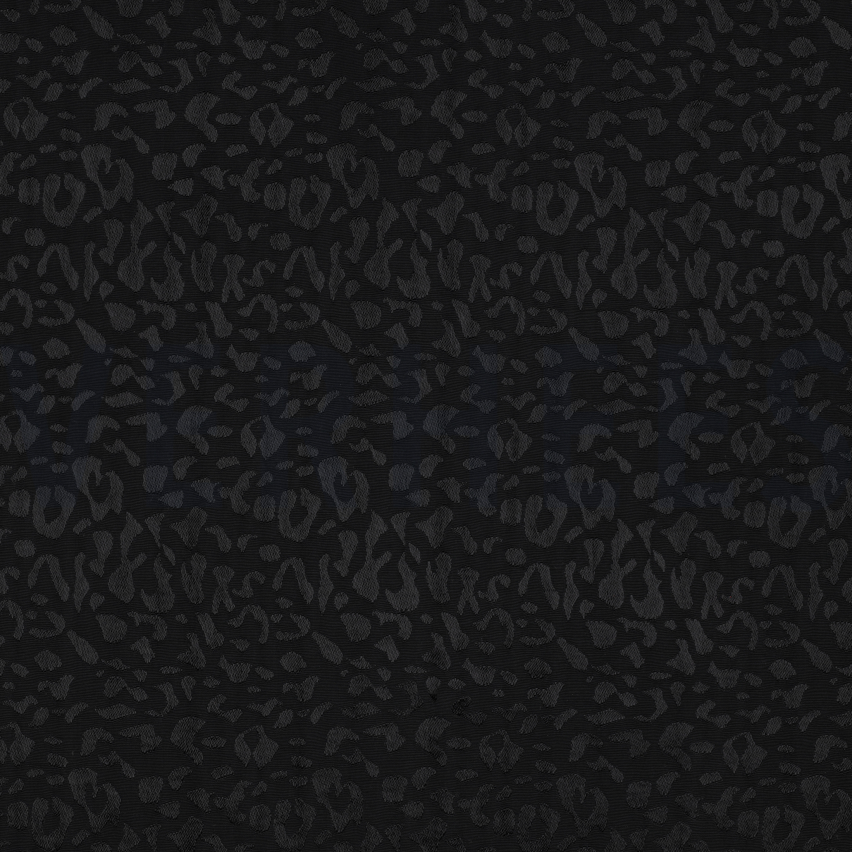 VISCOSE JACQUARD DIERENHUID ZWART (high resolution)