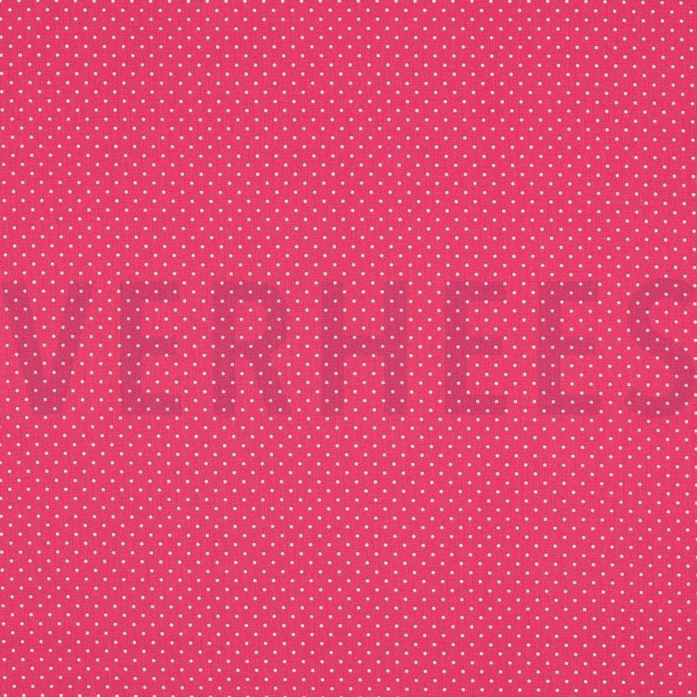 KATOENEN POPLIN KLEINE STIPPEN ROZE (high resolution)
