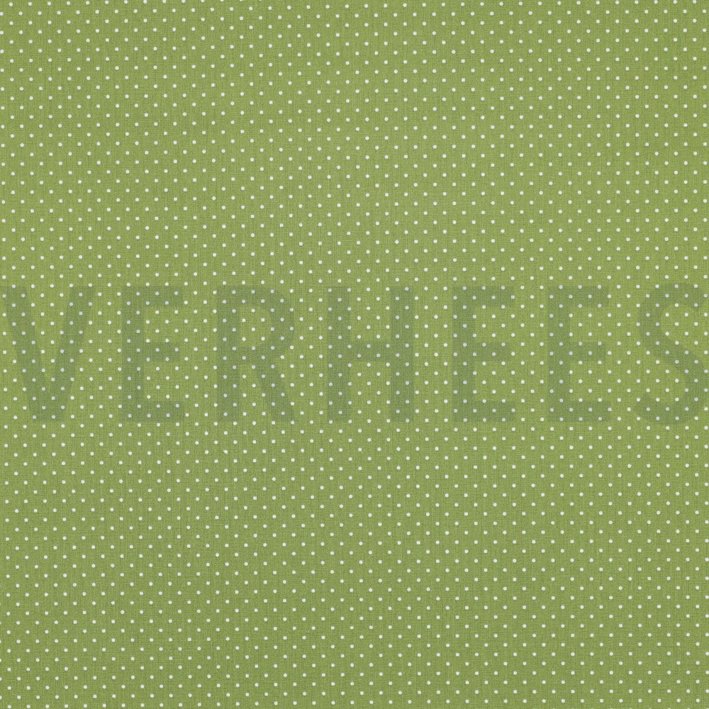 POPLIN PETIT DOTS GREEN (high resolution)