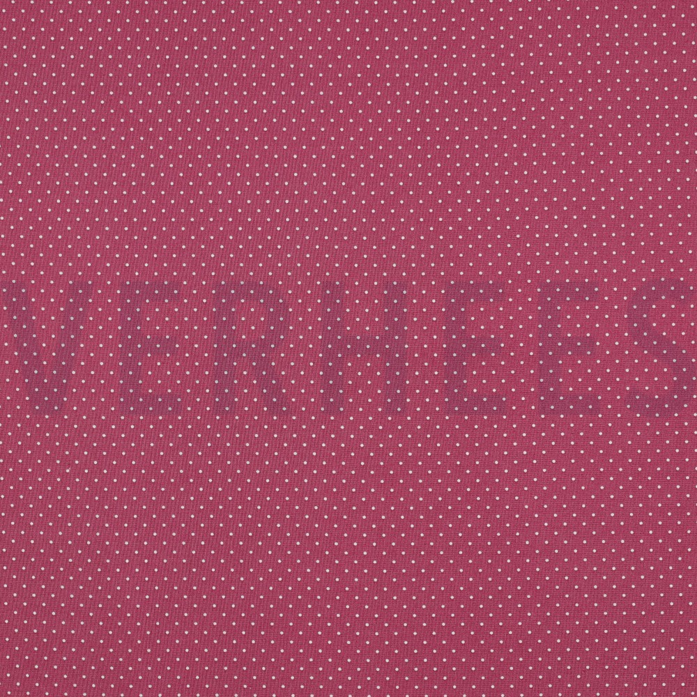 BAUMWOLLE POPELINE KLEINE PUNKTE MAUVE (high resolution)