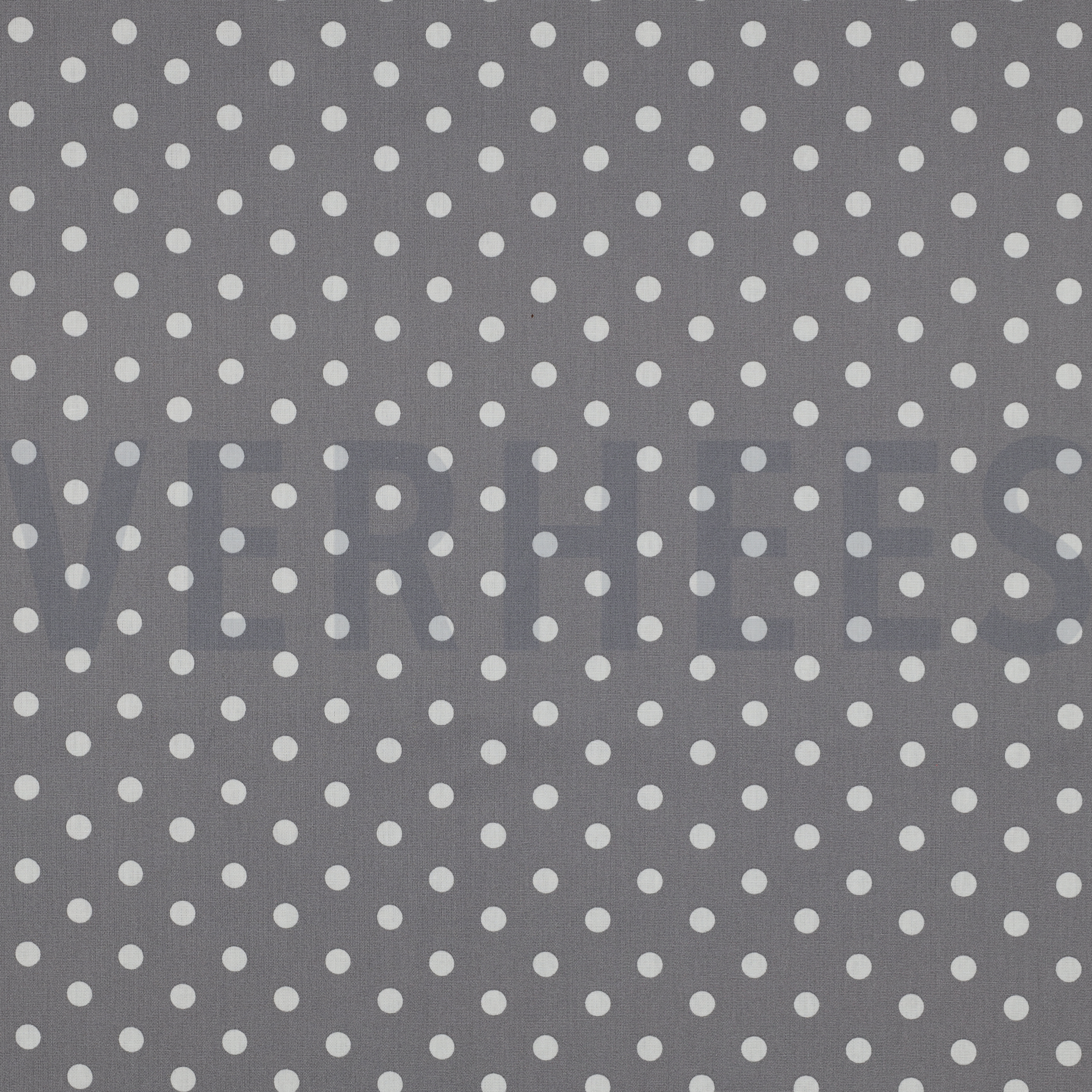 BAUMWOLLE POPELINE PUNKTE GRAU (high resolution)