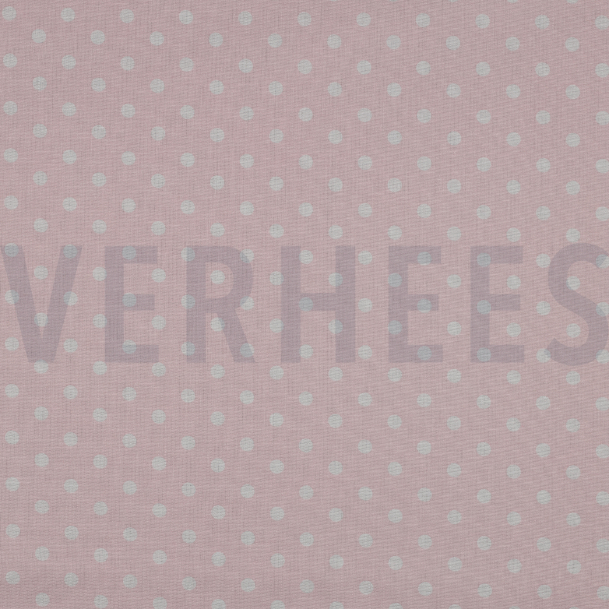 BAUMWOLLE POPELINE PUNKTE HELLROSA (high resolution)