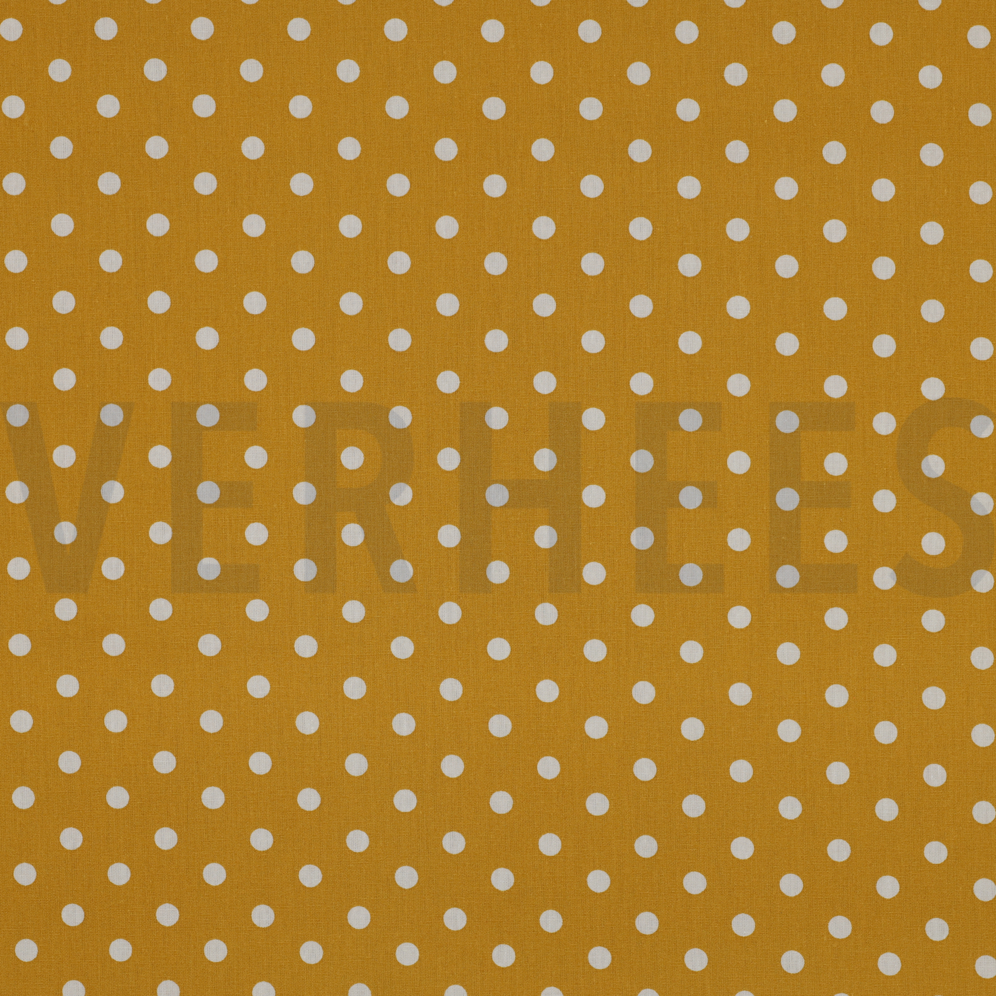 POPLIN DOTS OCHRE (high resolution)