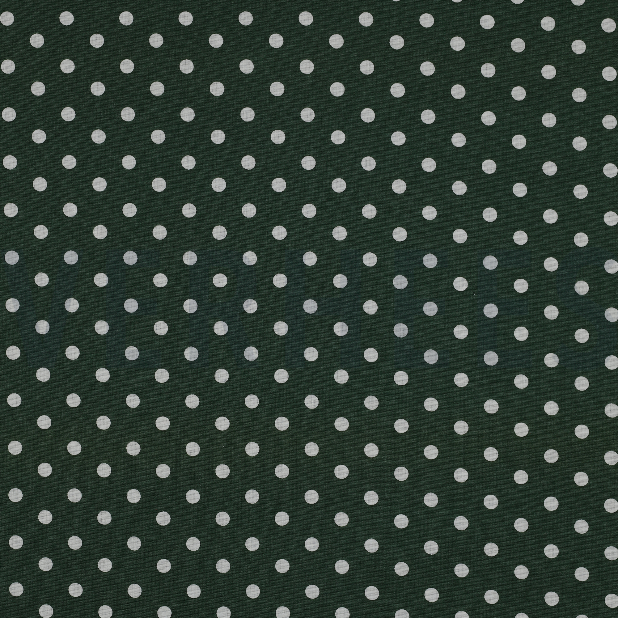 POPLIN DOTS DARK GREEN (high resolution)