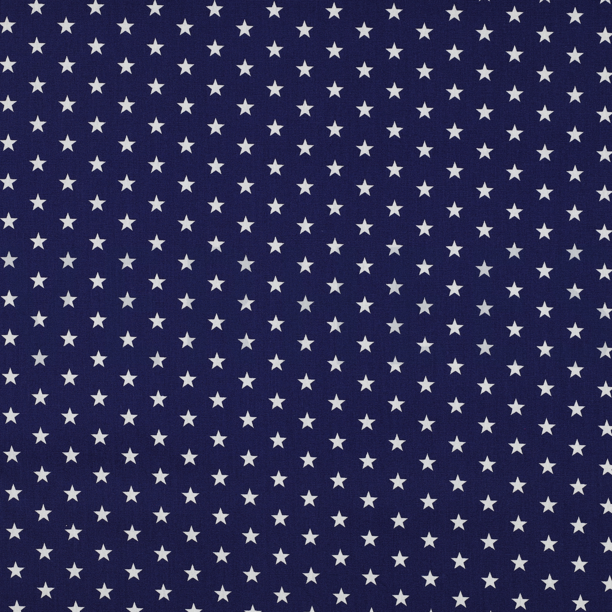 KATOENEN POPLIN KLEINE STERREN KOBALTBLAUW (high resolution)
