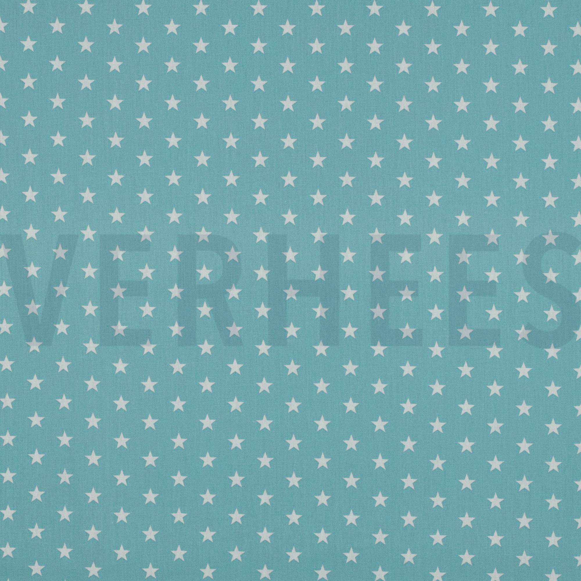 KATOENEN POPLIN KLEINE STERREN OUDGROEN (high resolution)