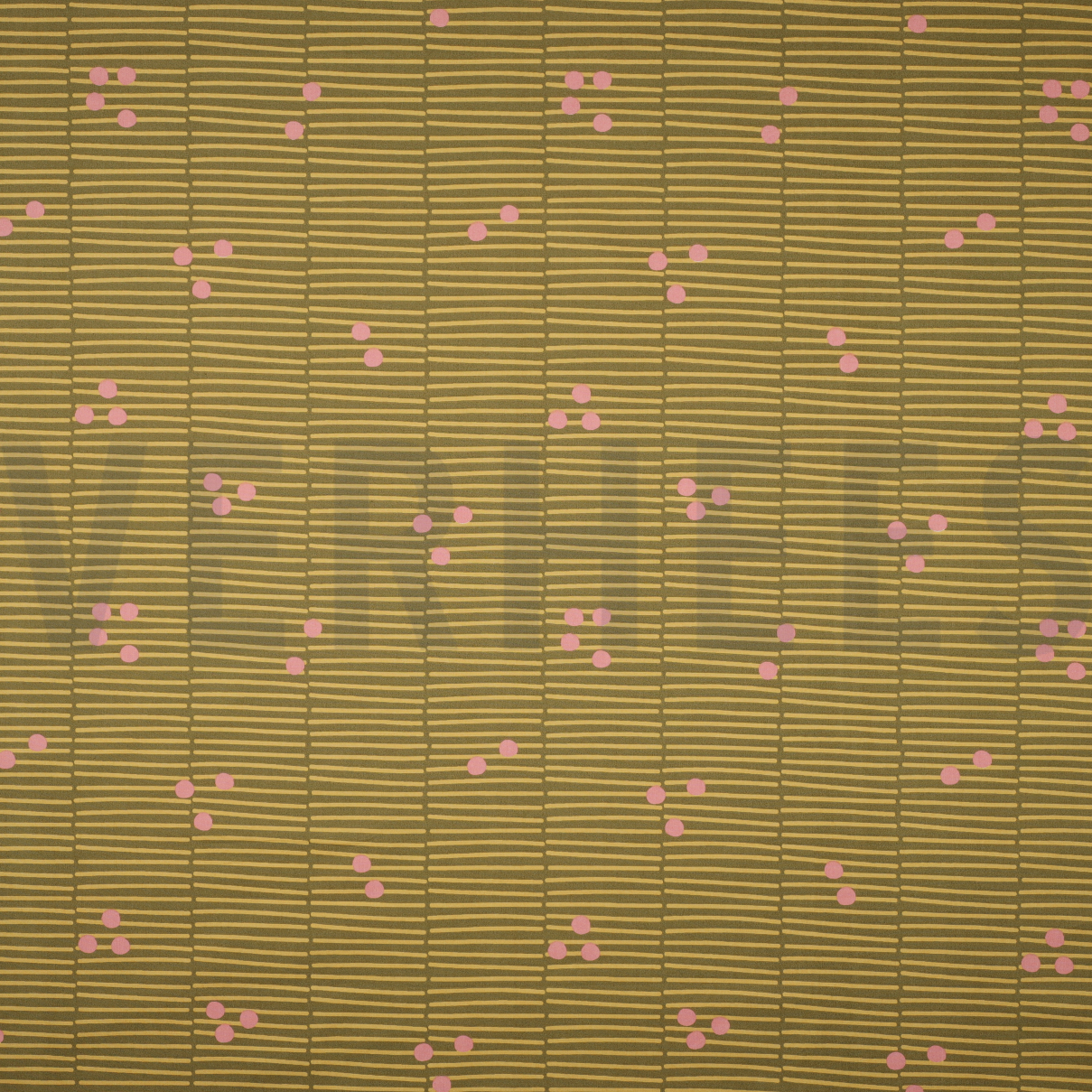 POPELINE DE COTON RAYURES CASSÉES VERT (high resolution)