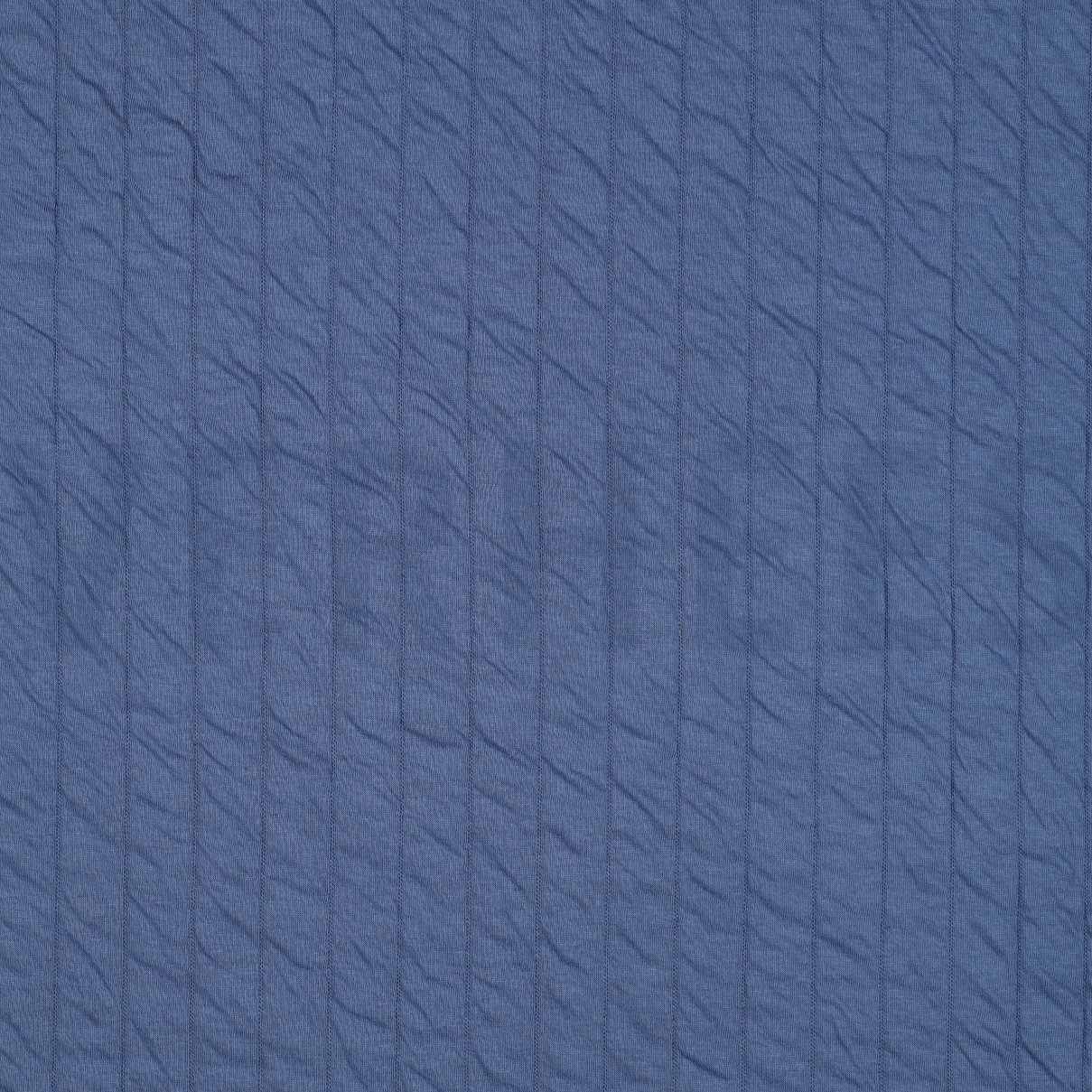 GEQUILTE JERSEY STREPEN JEANSBLAUW (high resolution)
