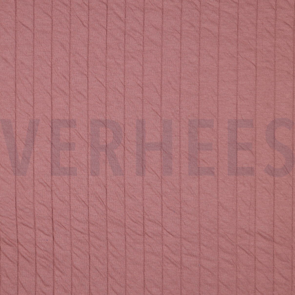 GESTEPPTES JERSEY STREIFEN DUNKELROSA (high resolution)