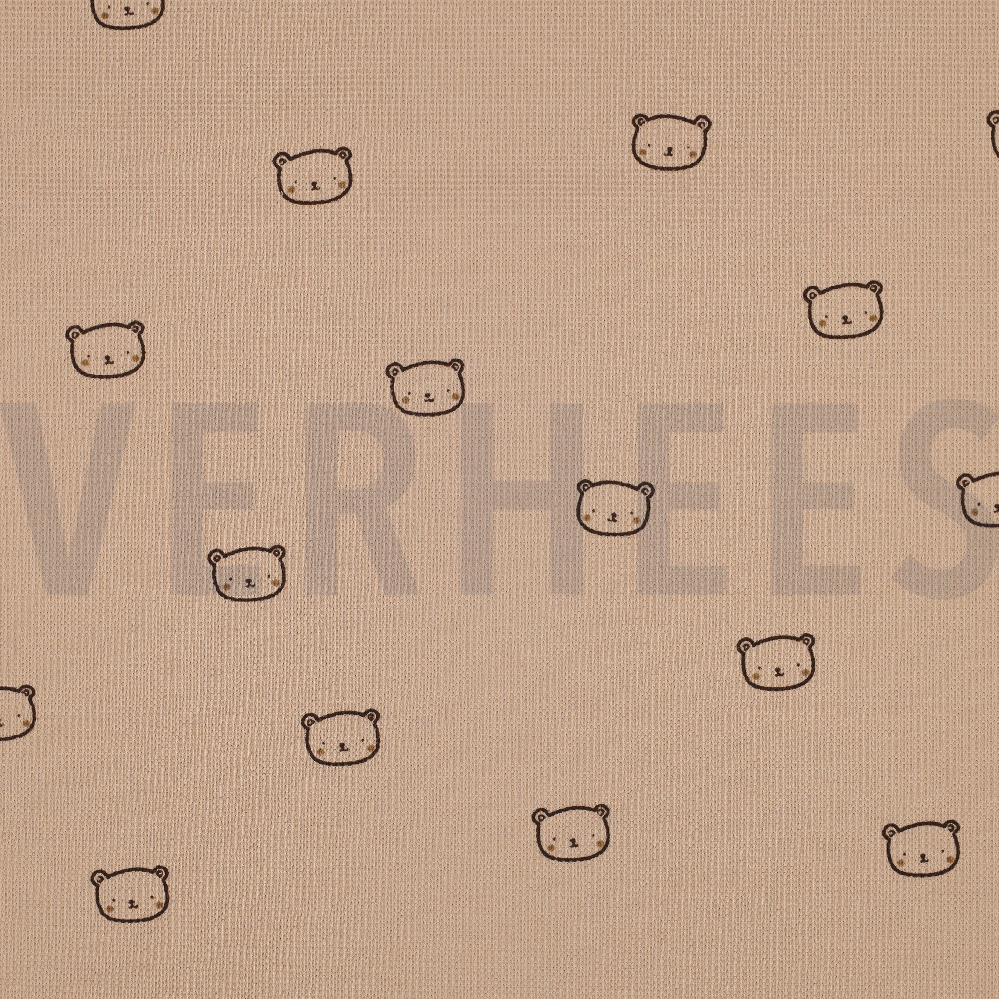 JERSEY GAUFRÉ OURS CAMEL (high resolution)