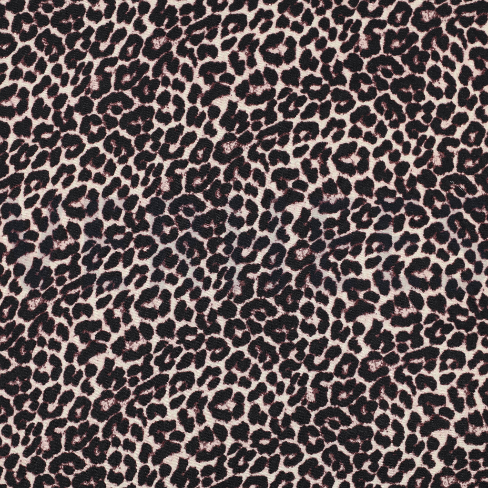 VISKOSE SATIN DIGITAL TIERHAUT SCHWARZ (high resolution)