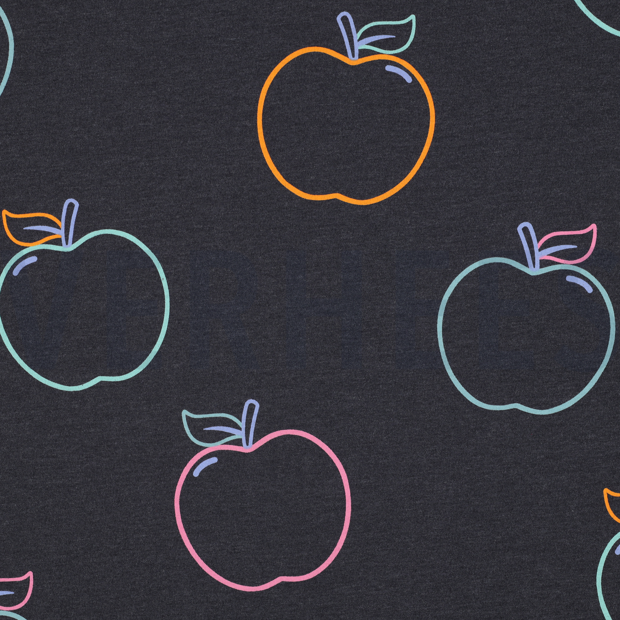 JERSEY MELANGE ÄPFEL ANTHRAZIT (high resolution)