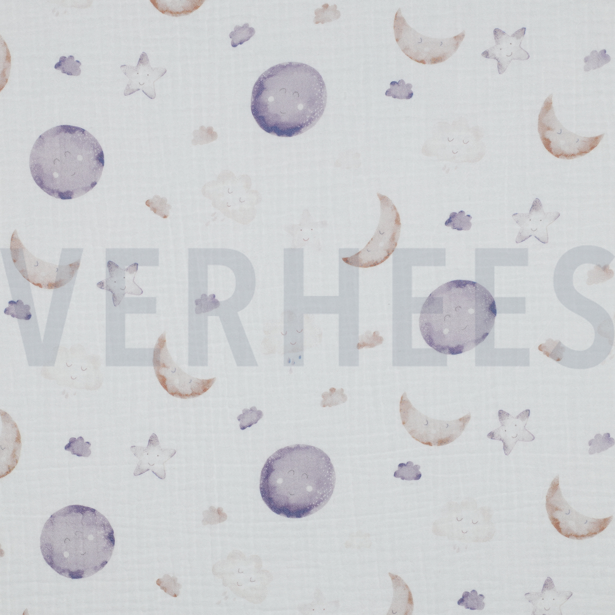 DOUBLE GAUZE GOTS DIGITAAL MAAN WIT (high resolution)