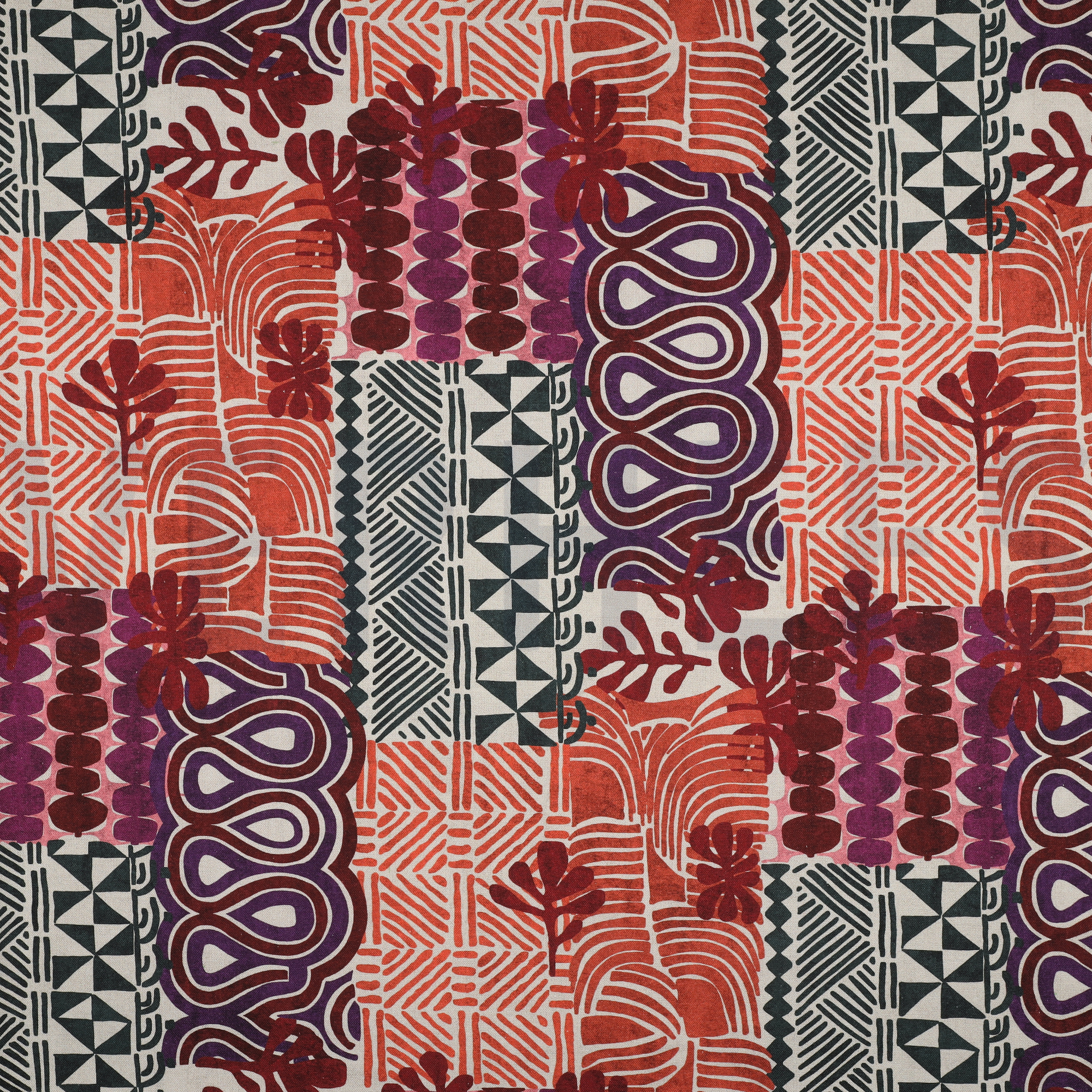 CANVAS DIGITAAL ABSTRACT ROOD (high resolution)