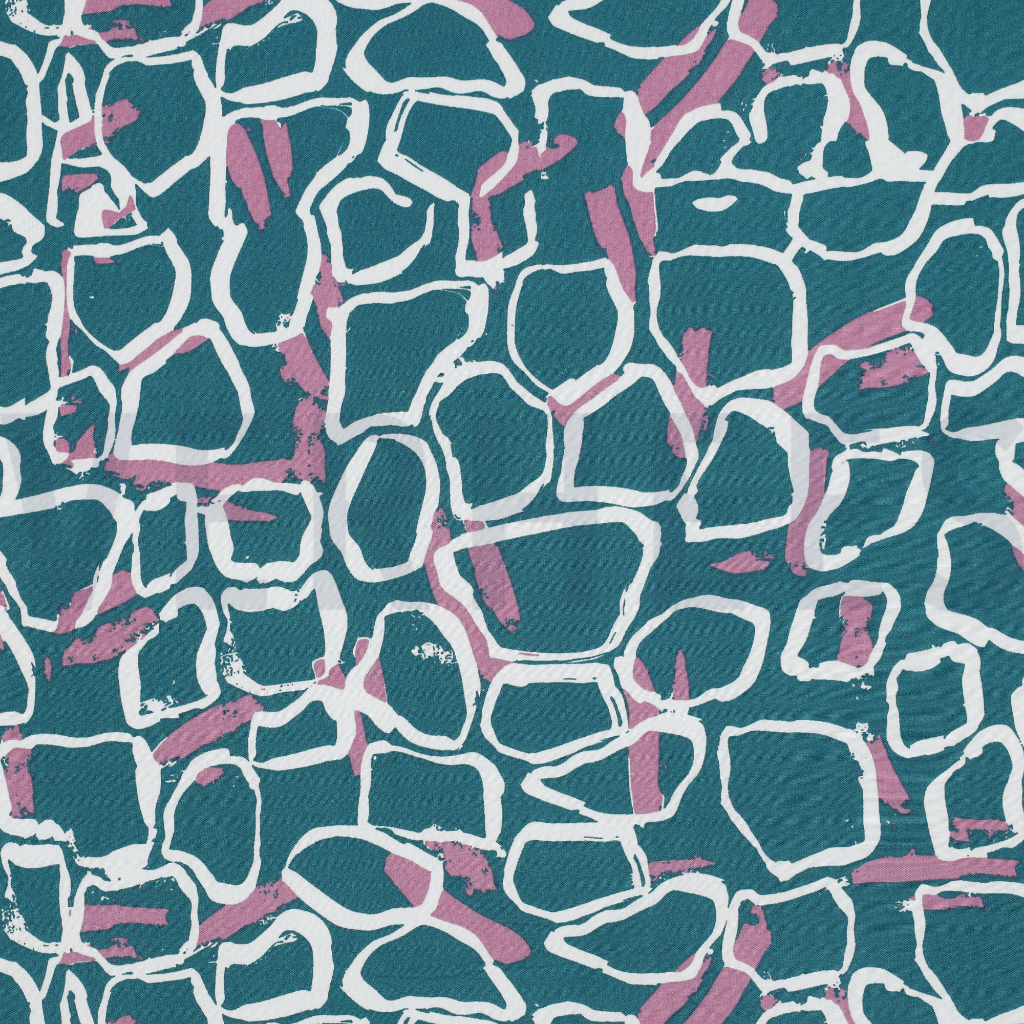 VISCOSE RADIANCE ABSTRACT PETROL (high resolution)