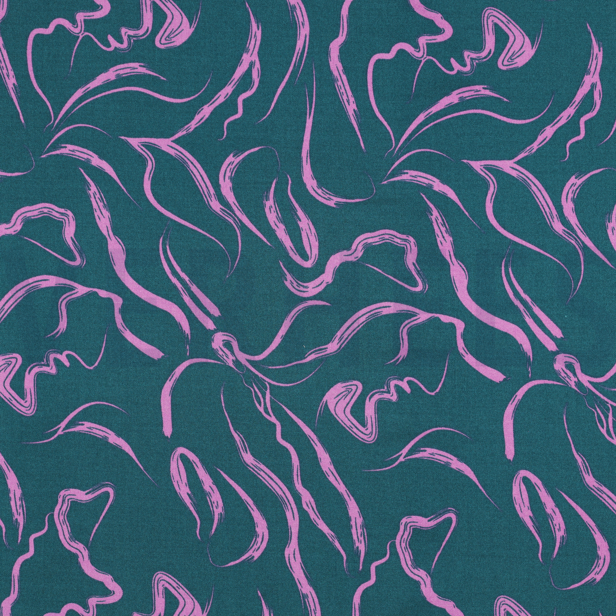VISCOSE ROSELLA STRETCH ABSTRACT PETROL (high resolution)
