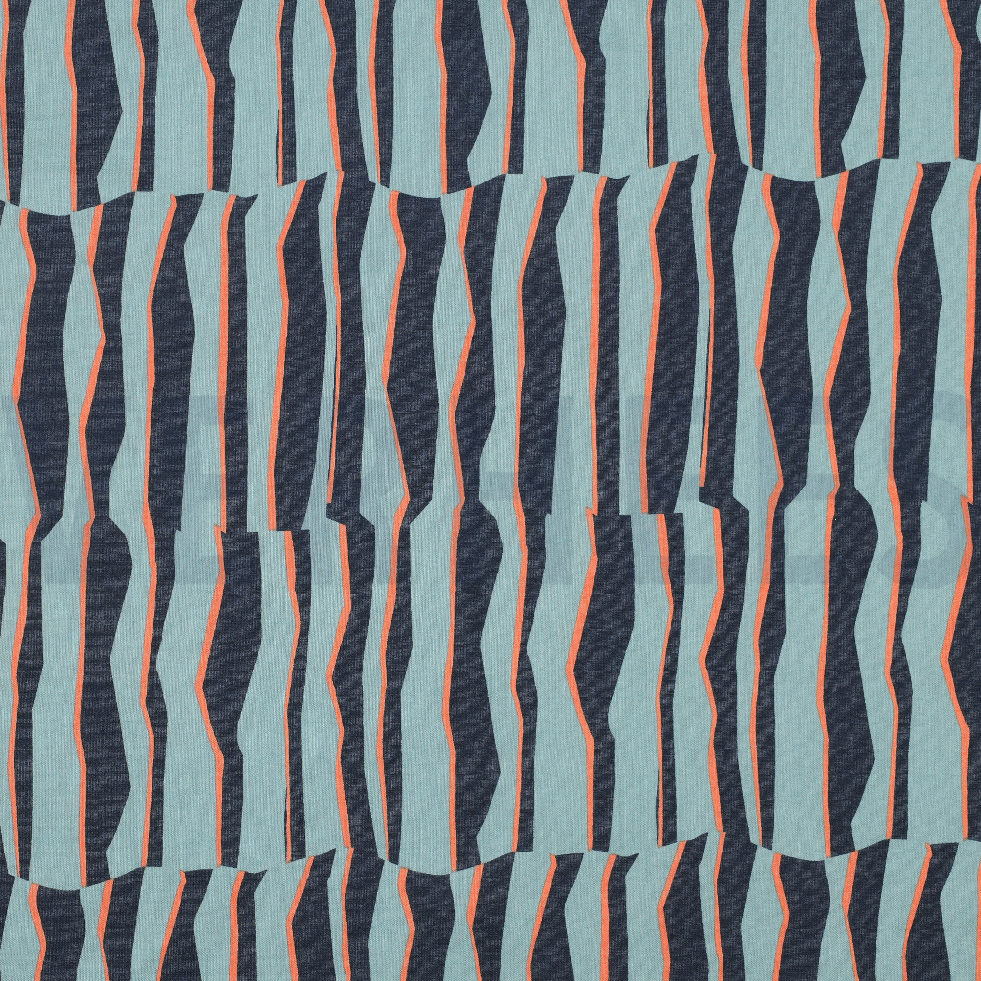 BAUMWOLLE VOILE GEOMETRISCH HELL PETROL (high resolution)