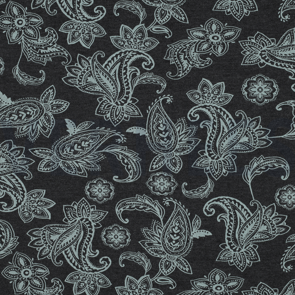 SWEAT MELANGE PAISLEY ANTHRACITE CHINÉ (high resolution)