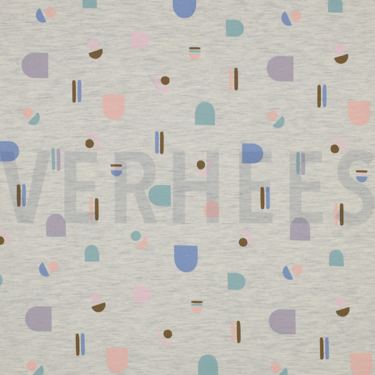 JERSEY MELANGE ABSTRAKT ECRU MELIERT (high resolution)