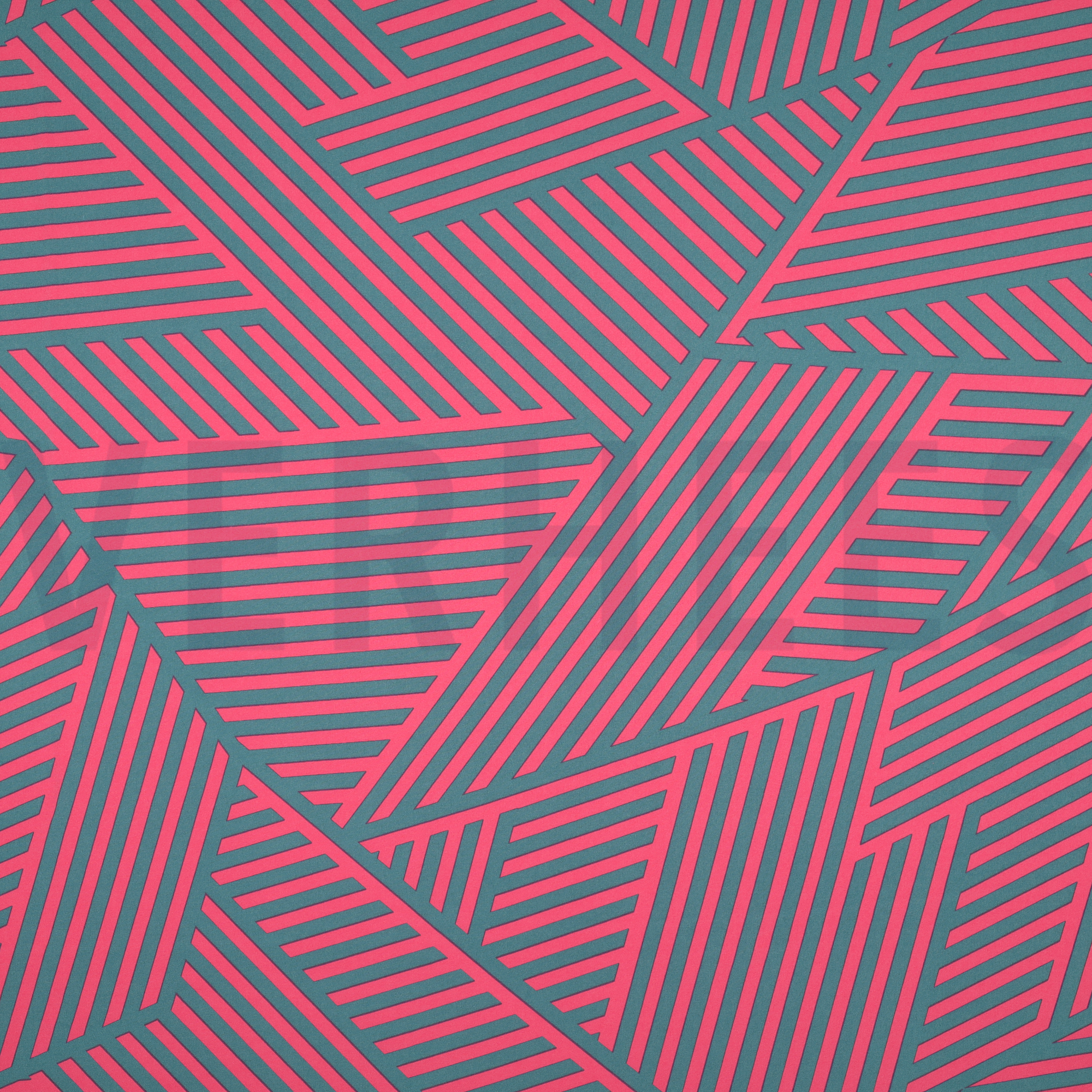 MAGNOLIA STRETCH GEOMETRISCH FUCHSIA (high resolution)