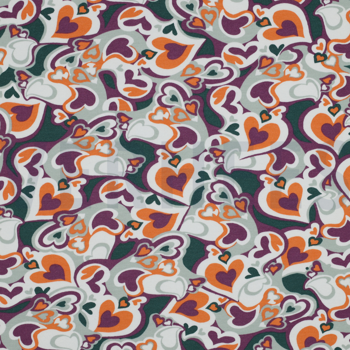 SOFT SWEAT COEURS PÉTROLE FONCÉ (high resolution)